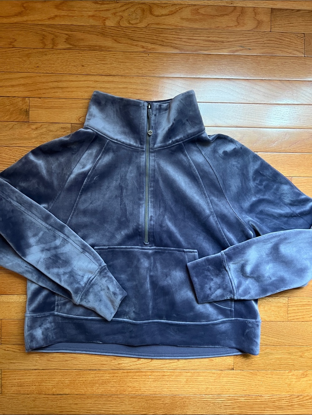 lululemon athletica Plush Half-Zip Teddy Pullover — Slate Blue